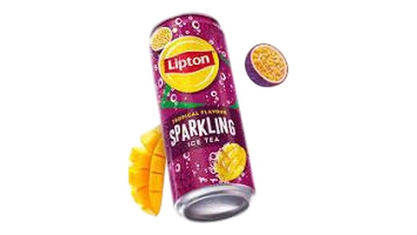 Lipton Tropical Fruit Flavored Sparkling Ice Tea 330 ml