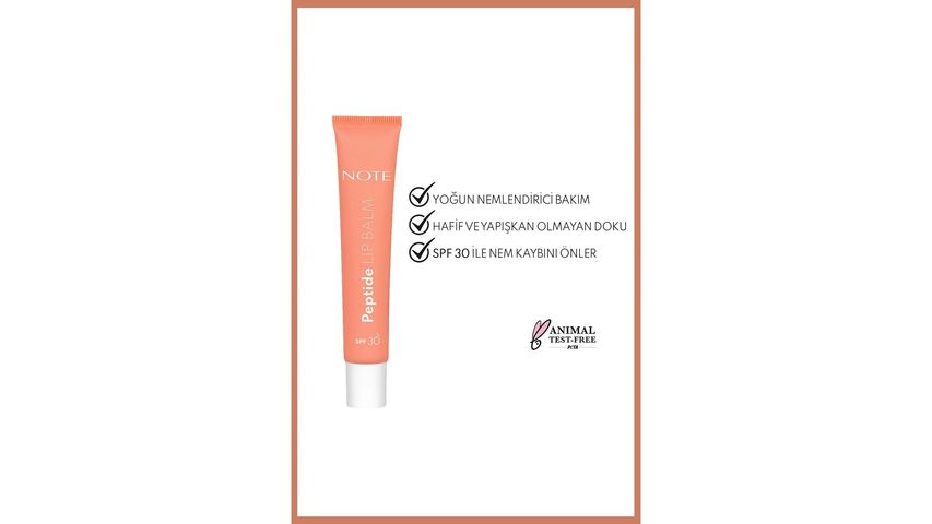 Note Peptide Lip Balm 02 Fun Day SPF 30 – Nemlendirici & Parlatıcı Renkli Dudak Balmı