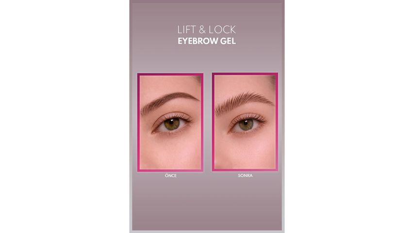 Note Lift & Lock Eyebrow Gel – Şeffaf Kaş Sabitleyici Jel