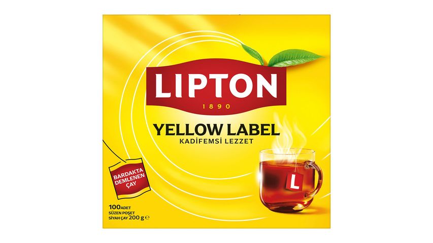 Lipton Yellow Label Tea Bags 100 Pack