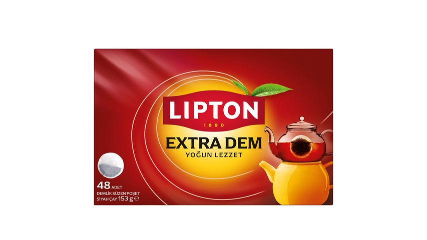 Lipton Extra Dem Tea Bag 48 Pack 153 g