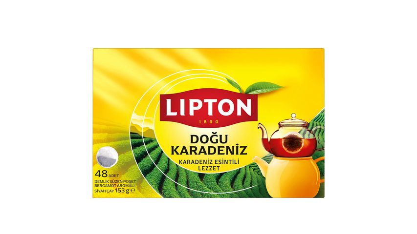 Lipton Demlik Poşet Çay Doğu Karadeniz 48'li 153 g