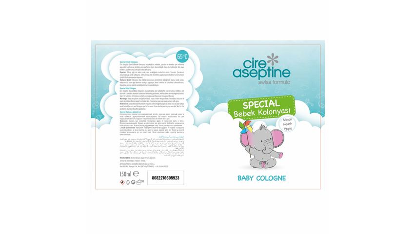 Cire Aseptine Special Bebek Kolonyası 150 ml