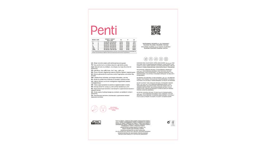 Penti Fit 15 Külotlu Çorap – Kestane – Beden 2