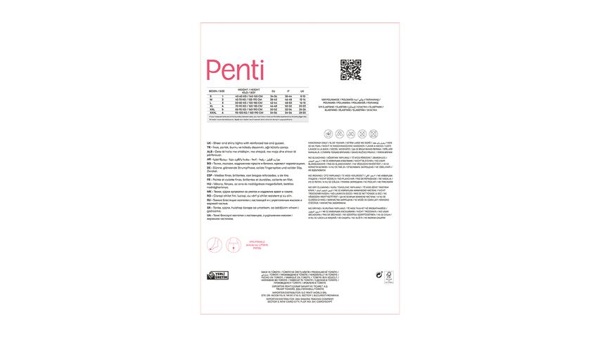 Penti Fit 15 Külotlu Çorap – Kestane – Beden 3