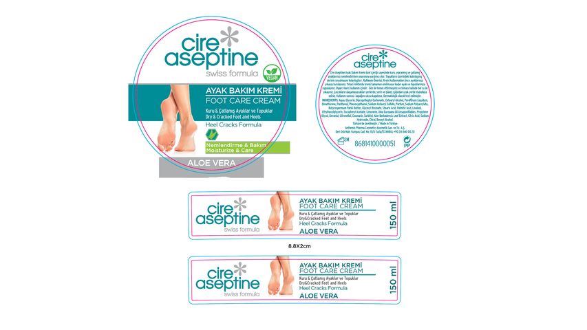 Cire Aseptine Foot Care Cream 150 ml