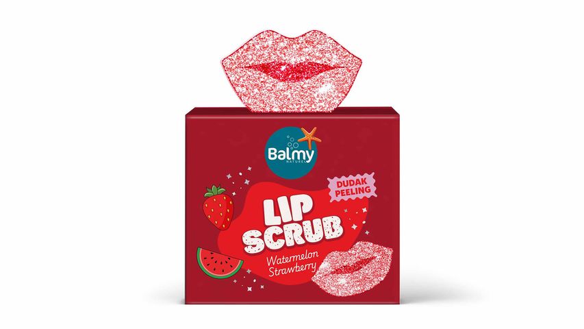 Balmy Karpuz & Çilek Dudak Peelingi 30 g