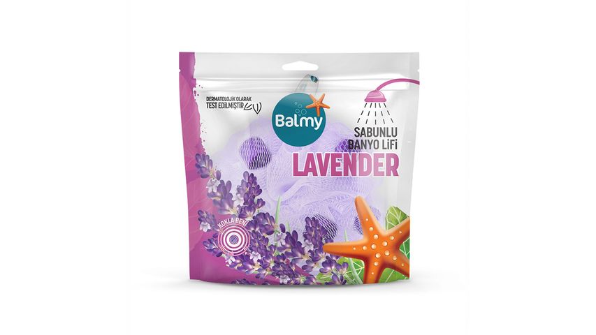 Balmy Lavender Soapy Bath Loofah