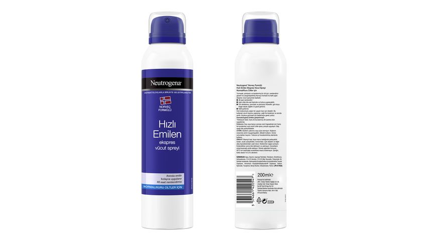 Neutrogena Fast Absorbing Body Spray 200 ml