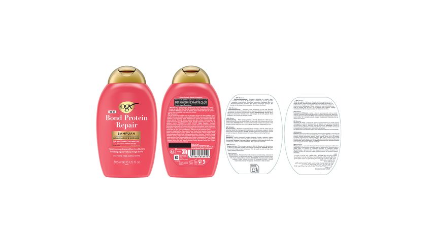 OGX Bond Protein Repair Shampoo 385 ml