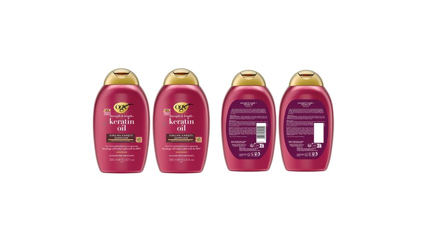 OGX Keratin Oil Shampoo 2 x 385 ml