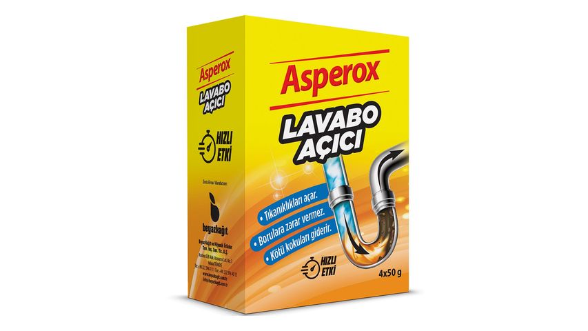 Asperox Drain Opener Granules 4x50 g