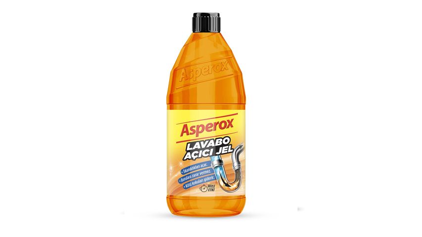 Asperox Lavabo Açıcı Jel 1 L