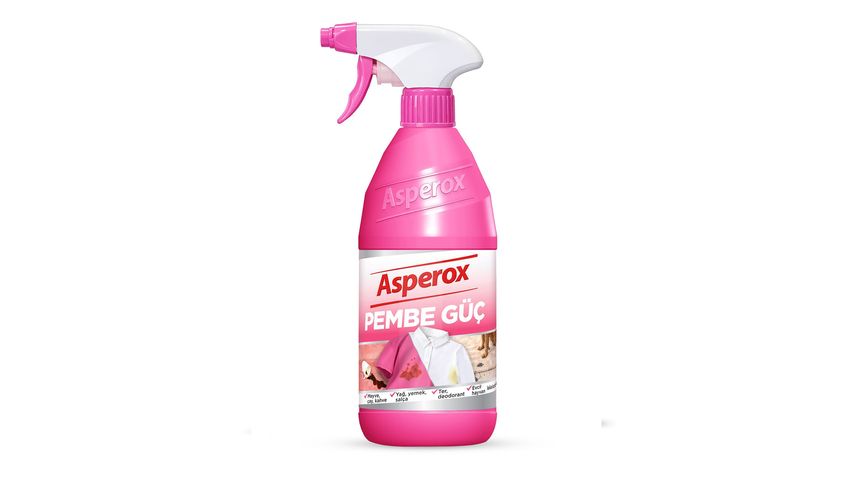 Asperox Pink Power Stain Remover Spray 650 ml