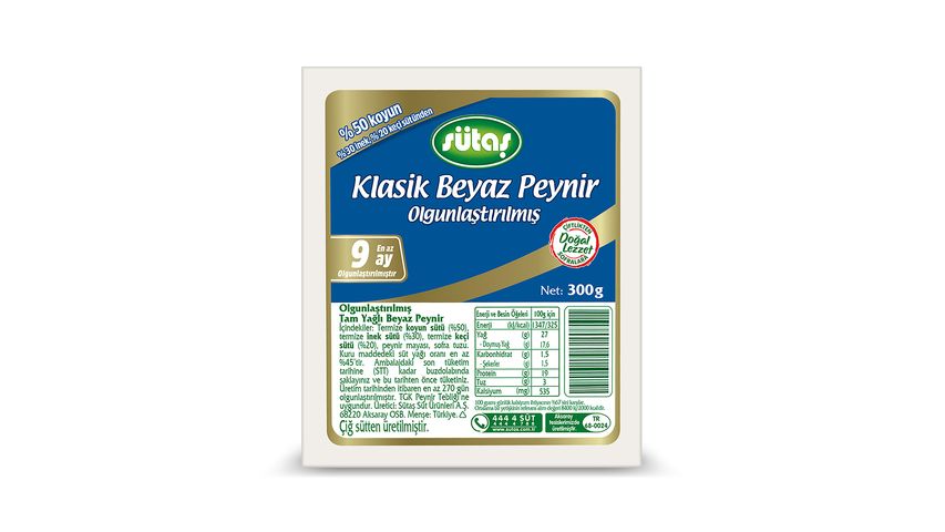 Sütaş Koyun Beyaz Peynir 300 g