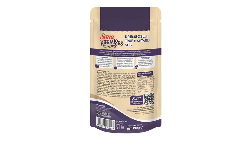 Sana Kremisos Truffle Mushroom Sauce 190 g