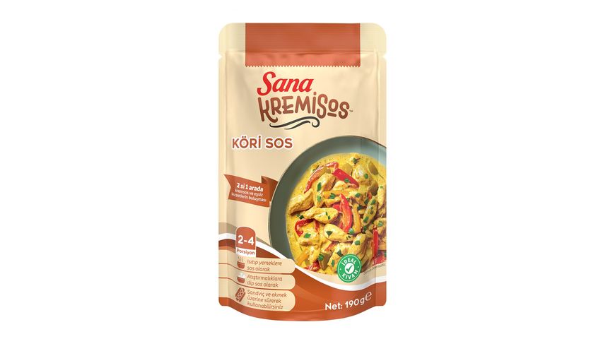 Sana Kremisos Curry Sauce 190 g