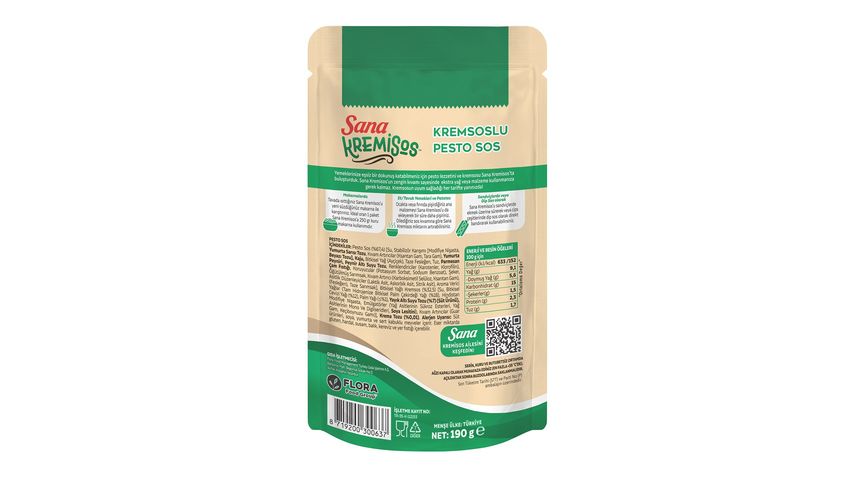 Sana Kremisos Pesto Sos 190 g