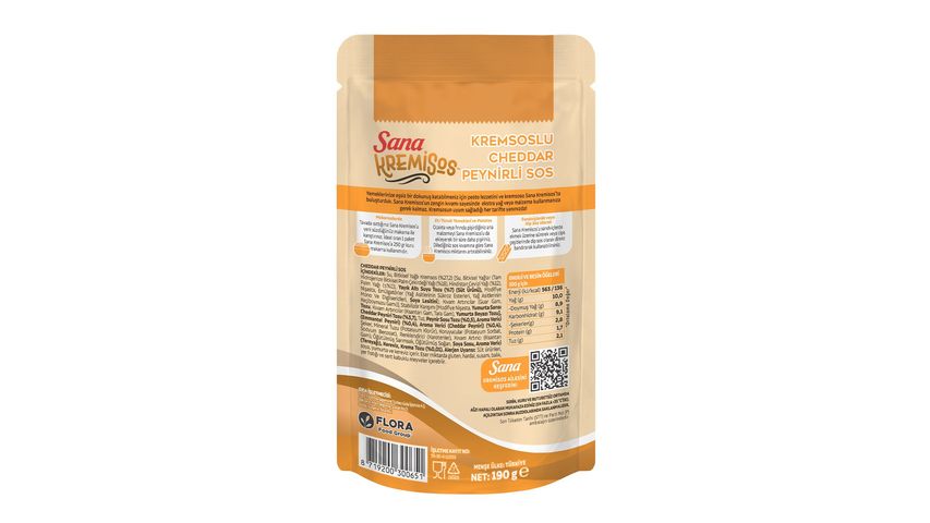 Sana Kremisos Cheddar Sauce 190 g