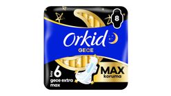 Orkid Ultra Ekstra Dörtlü Paket Gece Ekstra Max 8 Adet