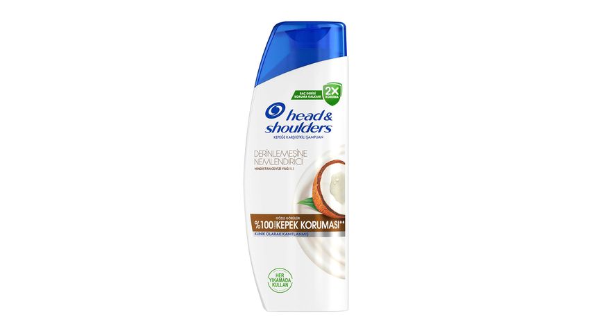 Head & Shoulders Derin Nemlendirici Kepek Karşıtı Hindistan Cevizi Yağlı Günlük Kullanım Şampuan 330 ml