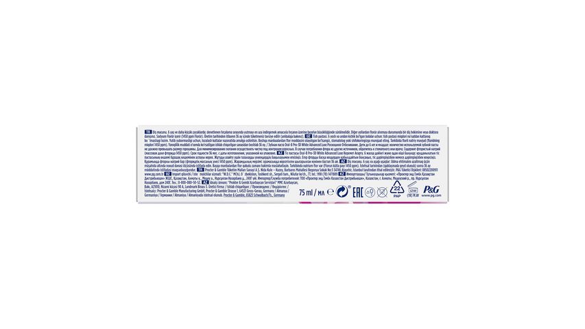 Oral-B Pro 3D White Advanced Luxe Glamorous White Diş Macunu 75 ml