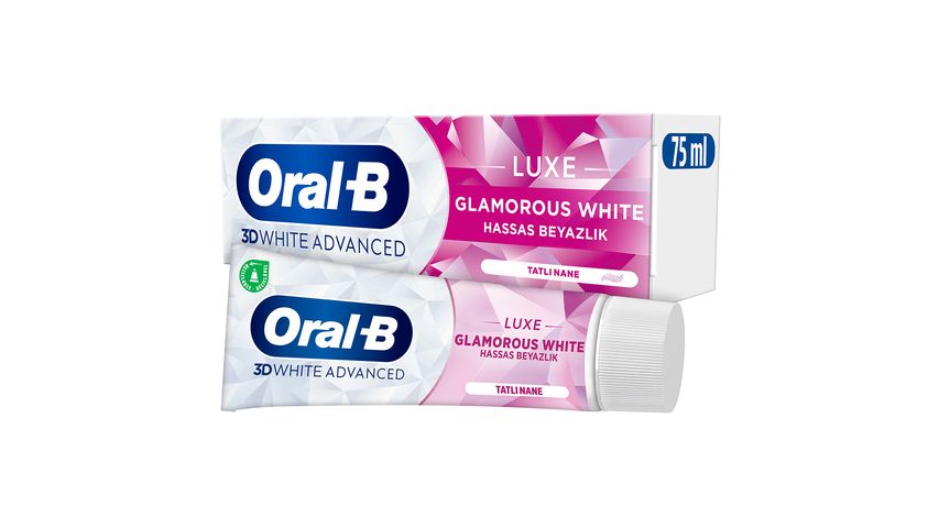 Oral-B Pro 3D White Advanced Luxe Glamorous White Diş Macunu 75 ml