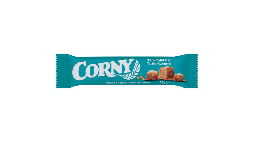 Corny Tuzlu Karamel Tam Tahıl Bar 25 g