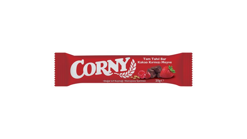 Corny Kakao & Kırmızı Meyveli Tam Tahıl Bar 25 g