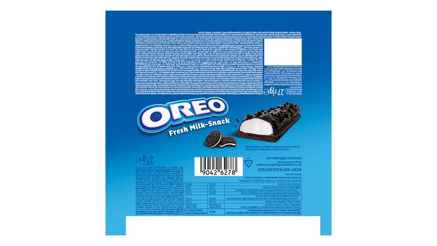 Oreo Süt Dolgulu Kakao & Bisküvi Kaplamalı Kek 27 g