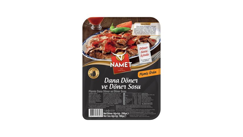 Namet Cooked Döner 200 g & Döner Sauce 100 g