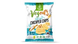 Vegeat's Baked Chickpea Chips with Sea Salt 50g