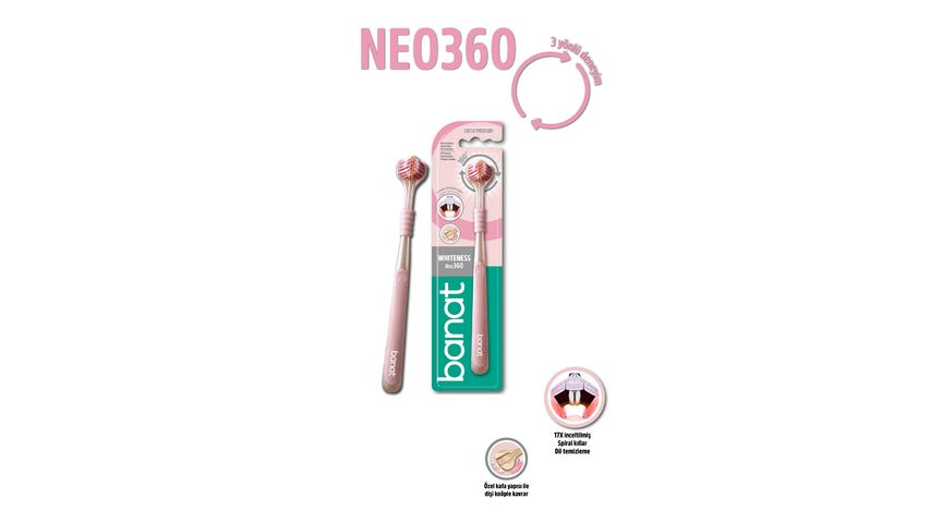 Banat Üç Açılı Neo 360 Orta Diş Fırçası