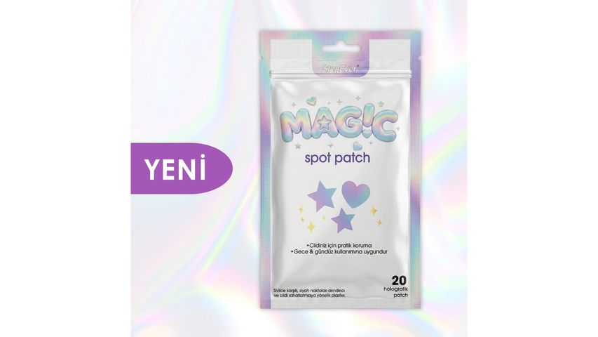 StopEver 20 pcs Holographic Magic Spot Patch