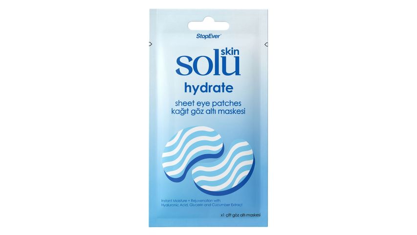 StopEver Skin Solu Hydrate Kağıt Göz Altı Maskesi