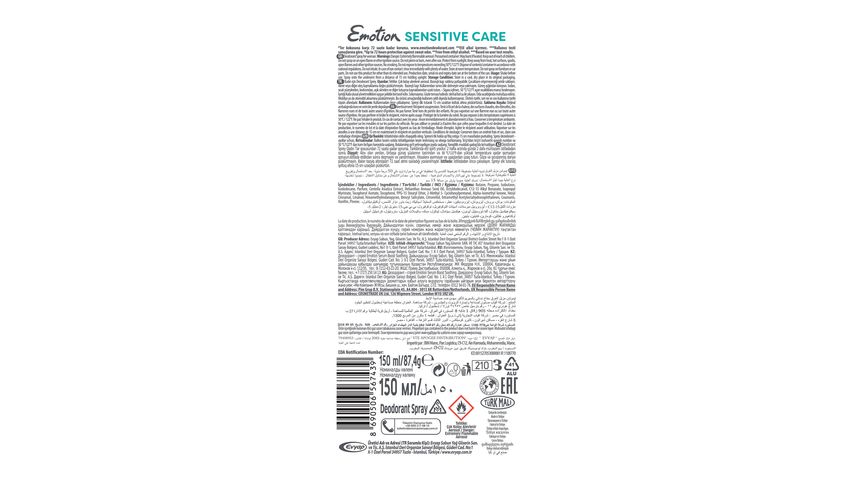 Emotion Serum Boost Soothing Effect Deodorant 150 ml