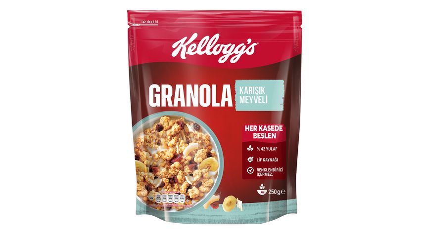 Kellogg's Granola Karışık Meyveli 250 g