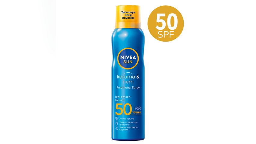 Nivea Sun UV Refreshing Sunscreen Spray SPF50 200 ml