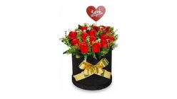 Yapay Kırmızı Güller 19'lu 45 cm