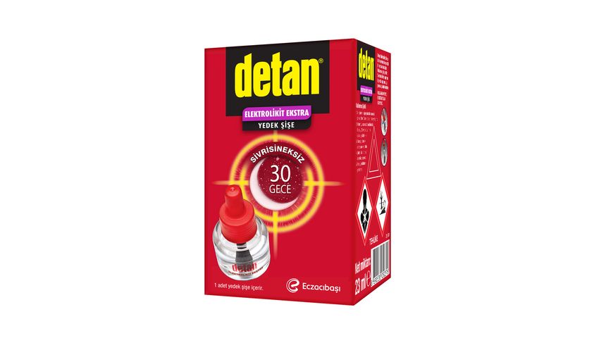 Detan 30 Gece Elektro Likit Ekstra Yedek