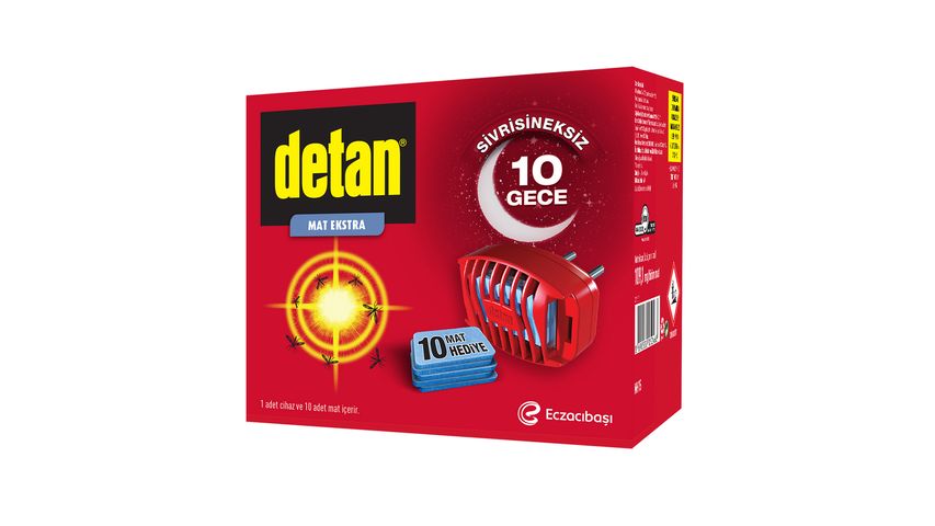 Detan Super Mat Device + 10 Refills