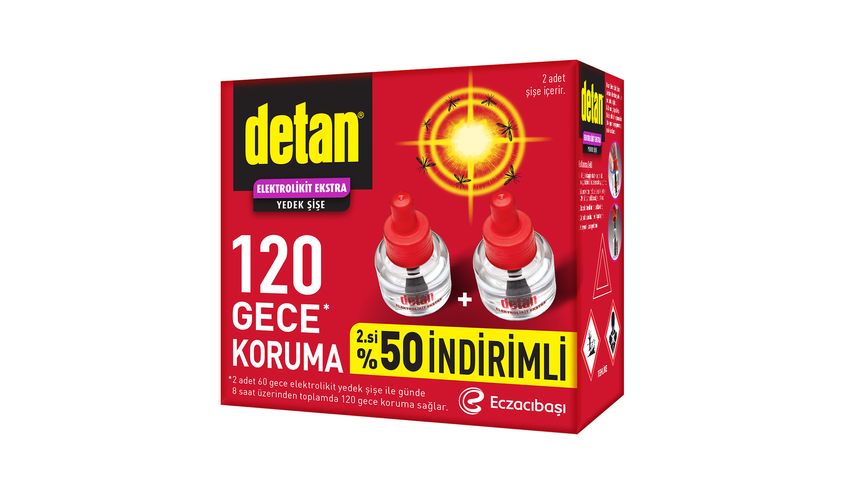 Detan 60 Gece Likit Ekstra 2. Yedek