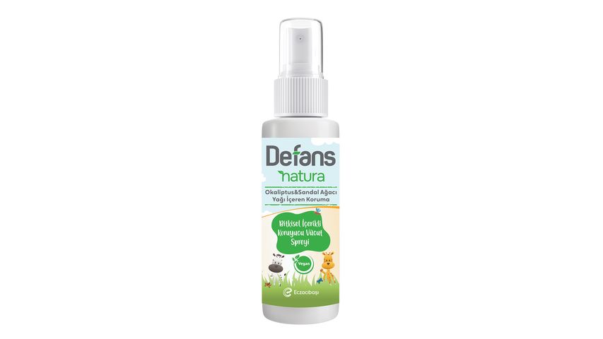 Defans Natura Bitkisel İçerikli Koruyucu Vücut Spreyi