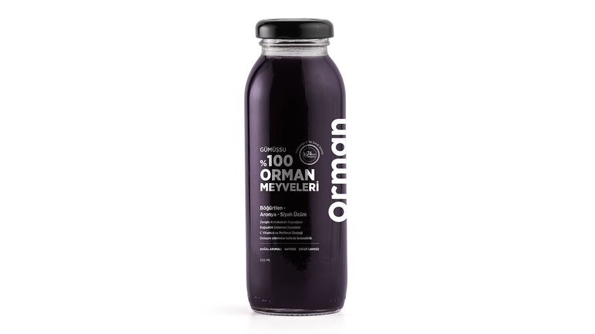 Gümüşsu %100 Karışık Orman Meyveli Meyve Suyu 250 ml