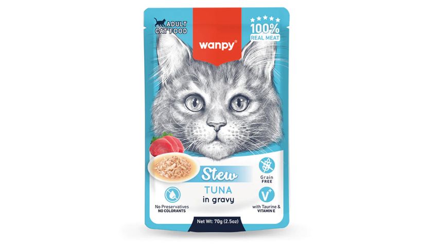 Wanpy Casserole Tuna Wet Cat Food 70 g