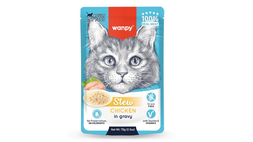 Wanpy Casserole Chicken Wet Cat Food 70 g