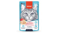 Wanpy Güveç Ton Balık & Karidesli Yaş Kedi Maması 70 g