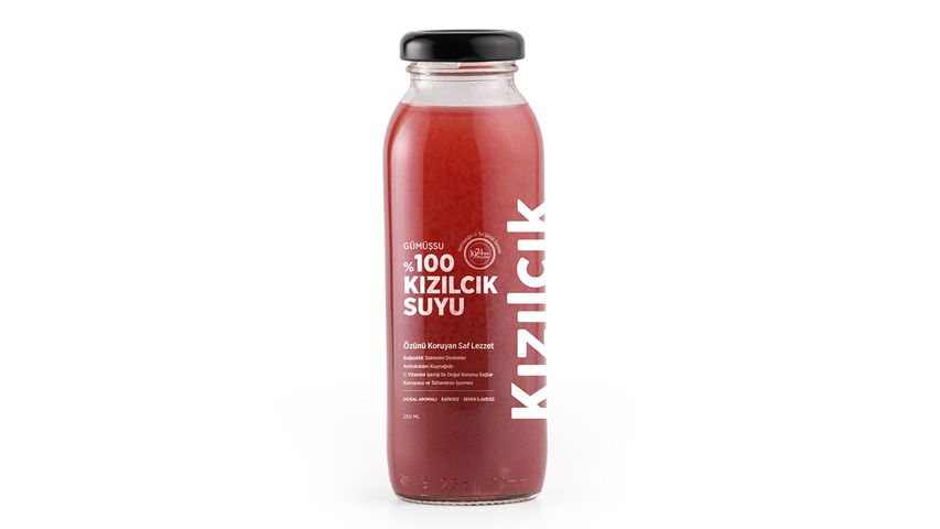 Gümüşsu %100 Kızılcık Meyve Suyu 250 ml