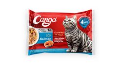 Cango Somonlu Yaş Yetişkin Kedi Maması 4 x 80 g