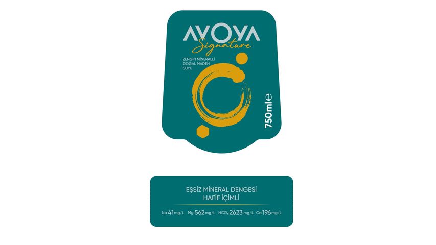 Avoya Signature Zengin Mineralli Doğal Maden Suyu 750 ml